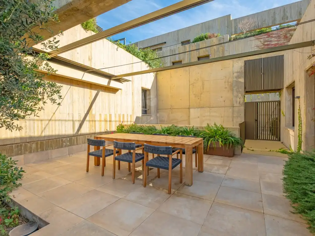 Terraza de Apartamento de alquiler en Begur