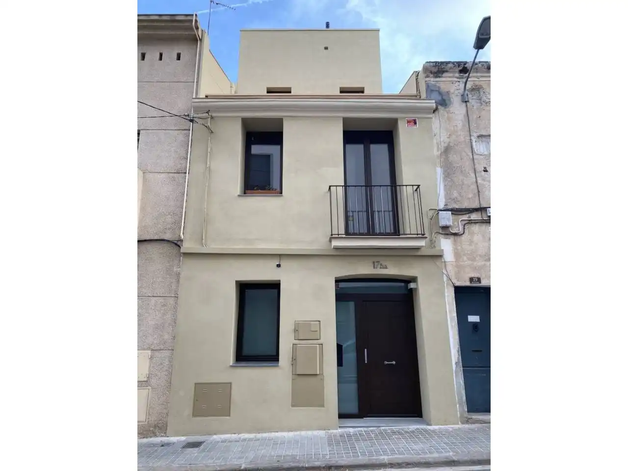 Exterior view of Houses for sale in Barcelona  with Air Conditioner, Heating and Terrace
