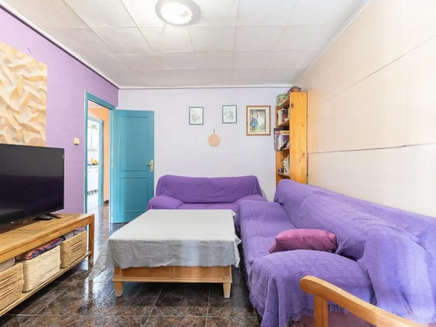 Sala de estar de Piso en venta en Mislata con Balcón