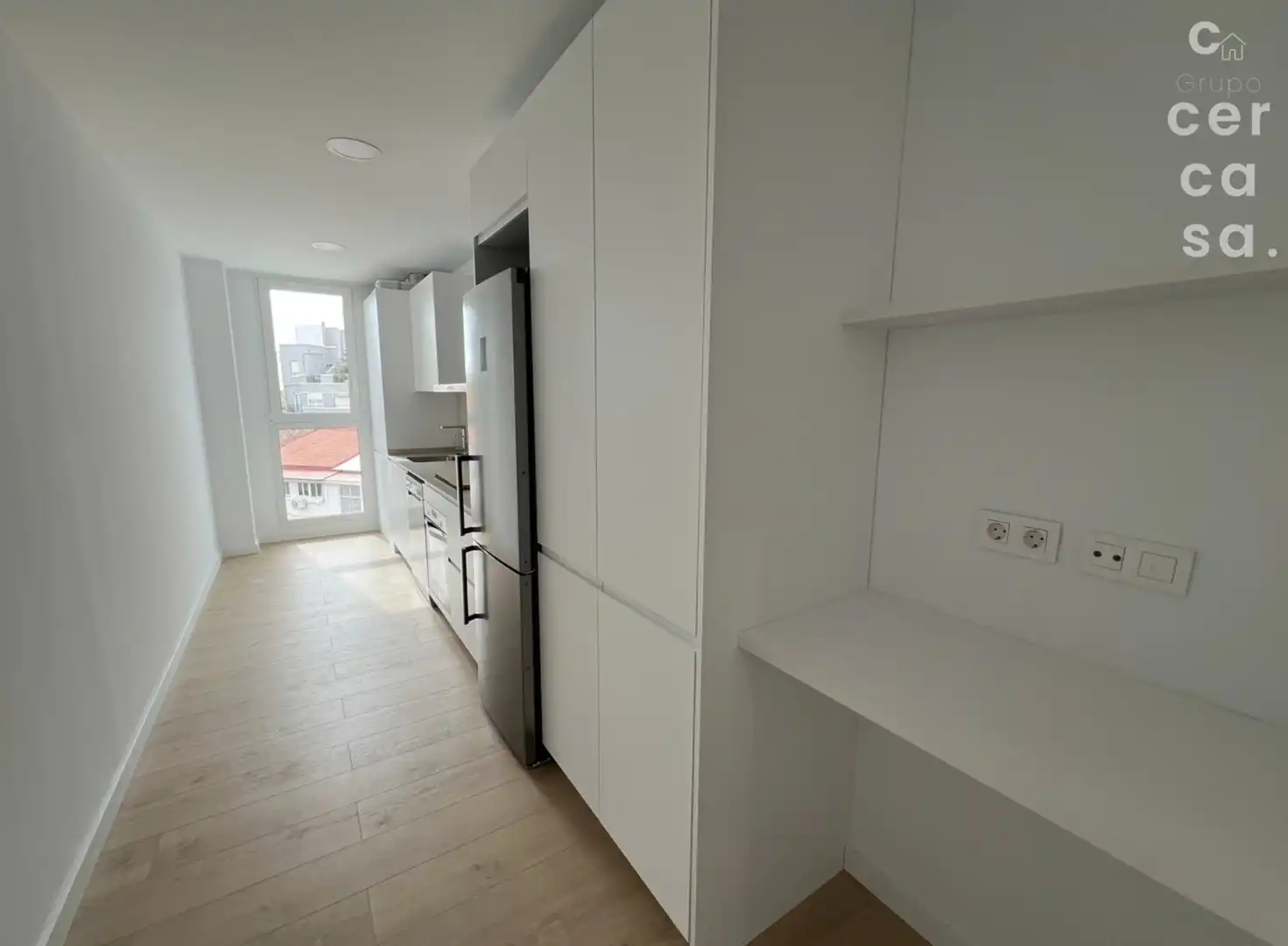 Kitchen of Flat for rent in Valencia  with Air Conditioner, Heating and Storage room
