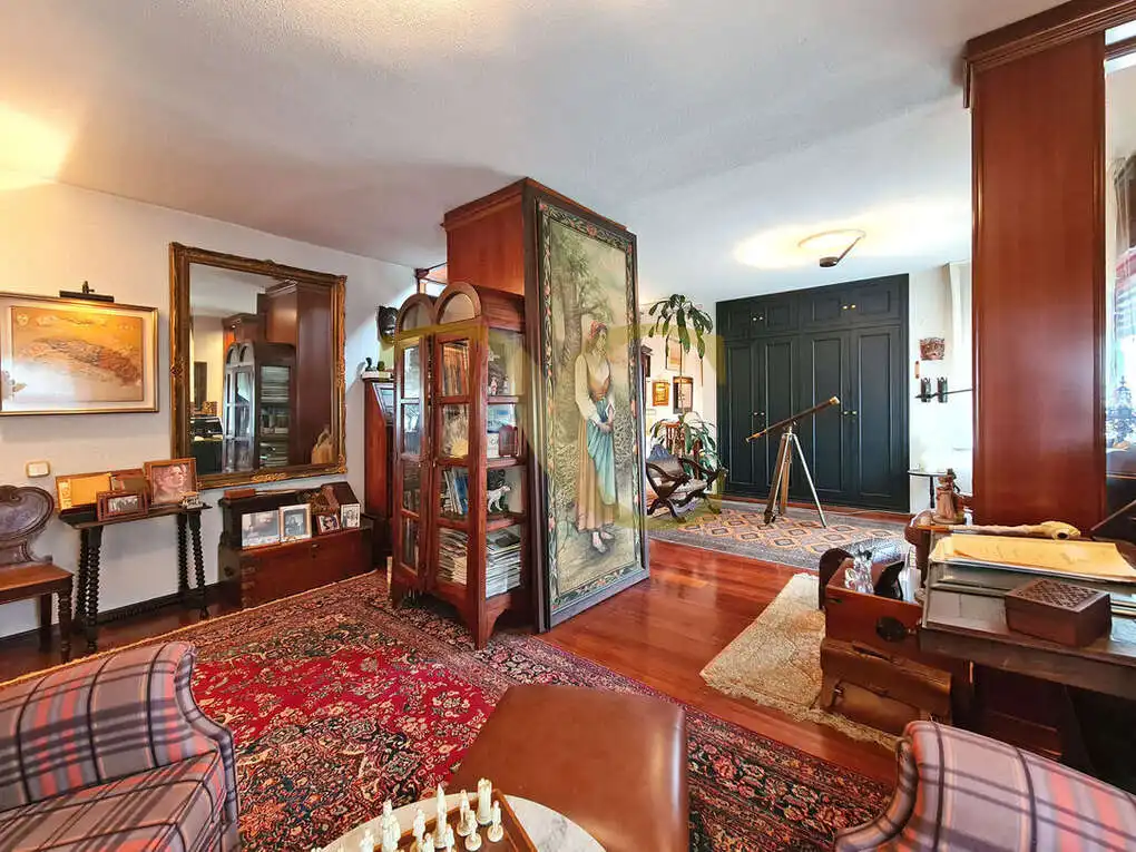 Living room of Houses for sale in Gijón   with Heating, Private garden and Terrace