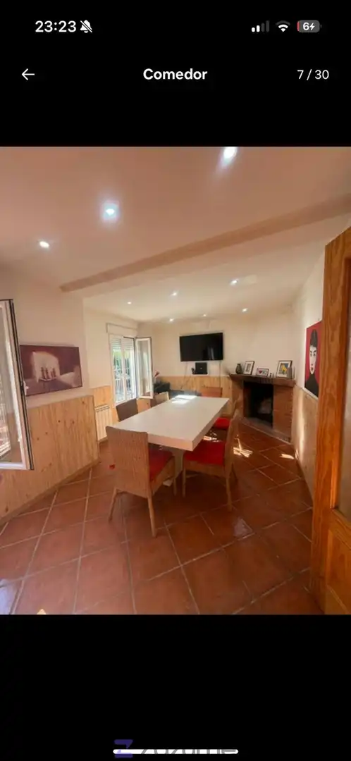 Dining room of Houses for rent in El Casar de Escalona  with Air Conditioner, Heating and Private garden