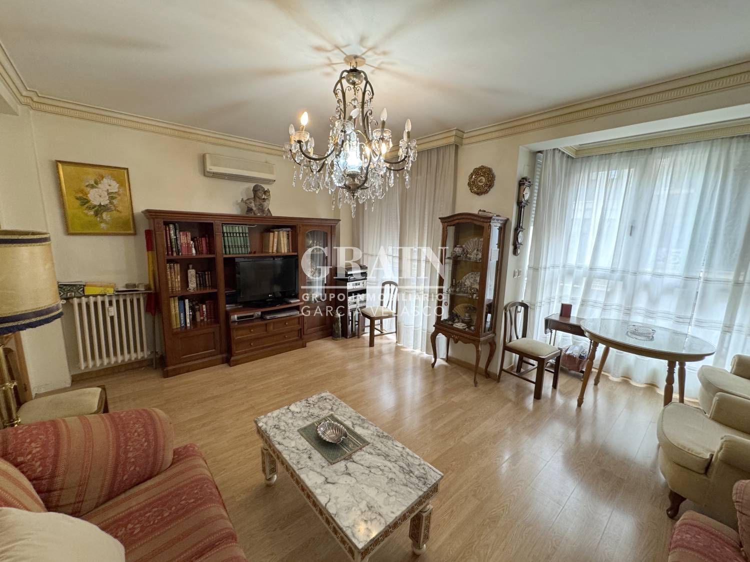 Sala d'estar de Pis en venda en  Albacete Capital amb Aire condicionat, Calefacció i Balcó