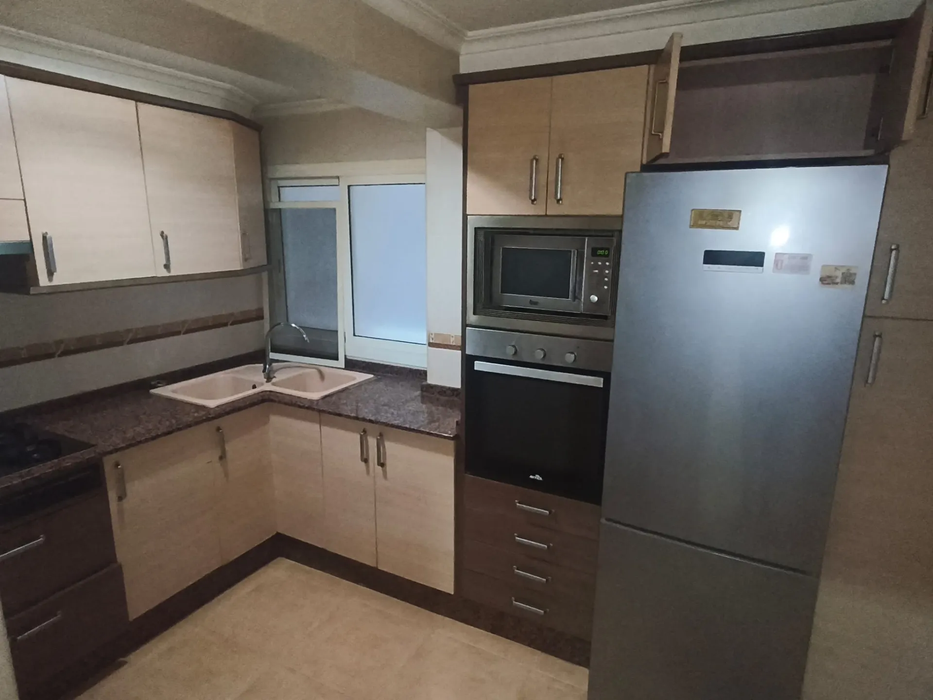 Kitchen of Flat for sale in  Valencia Capital  with Air Conditioner and Alarm