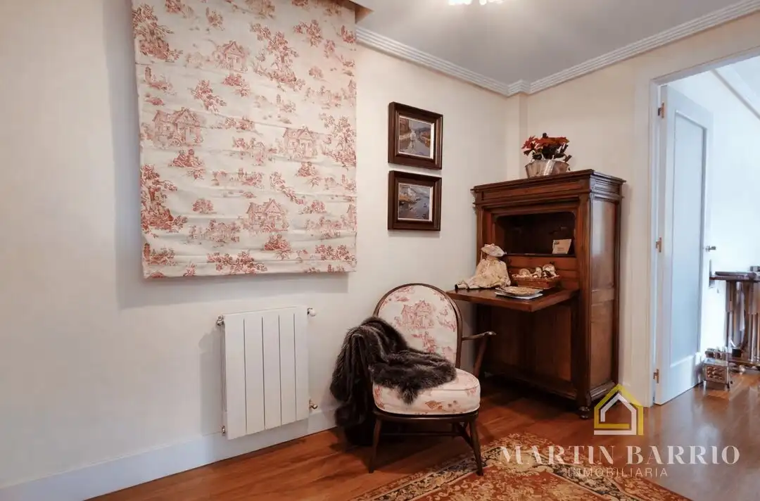 Sala de estar de Piso en venta en Getxo  con Aire acondicionado, Calefacción y Jardín privado