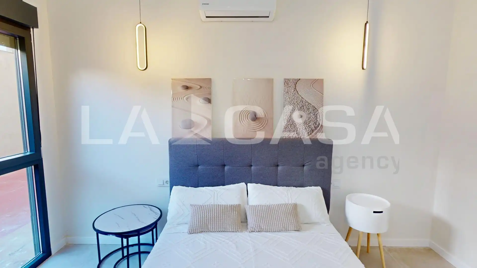 Schlafzimmer von Erdgeschoss zum Verkauf in Valencia mit Klimaanlage, Heizung und Möbliert