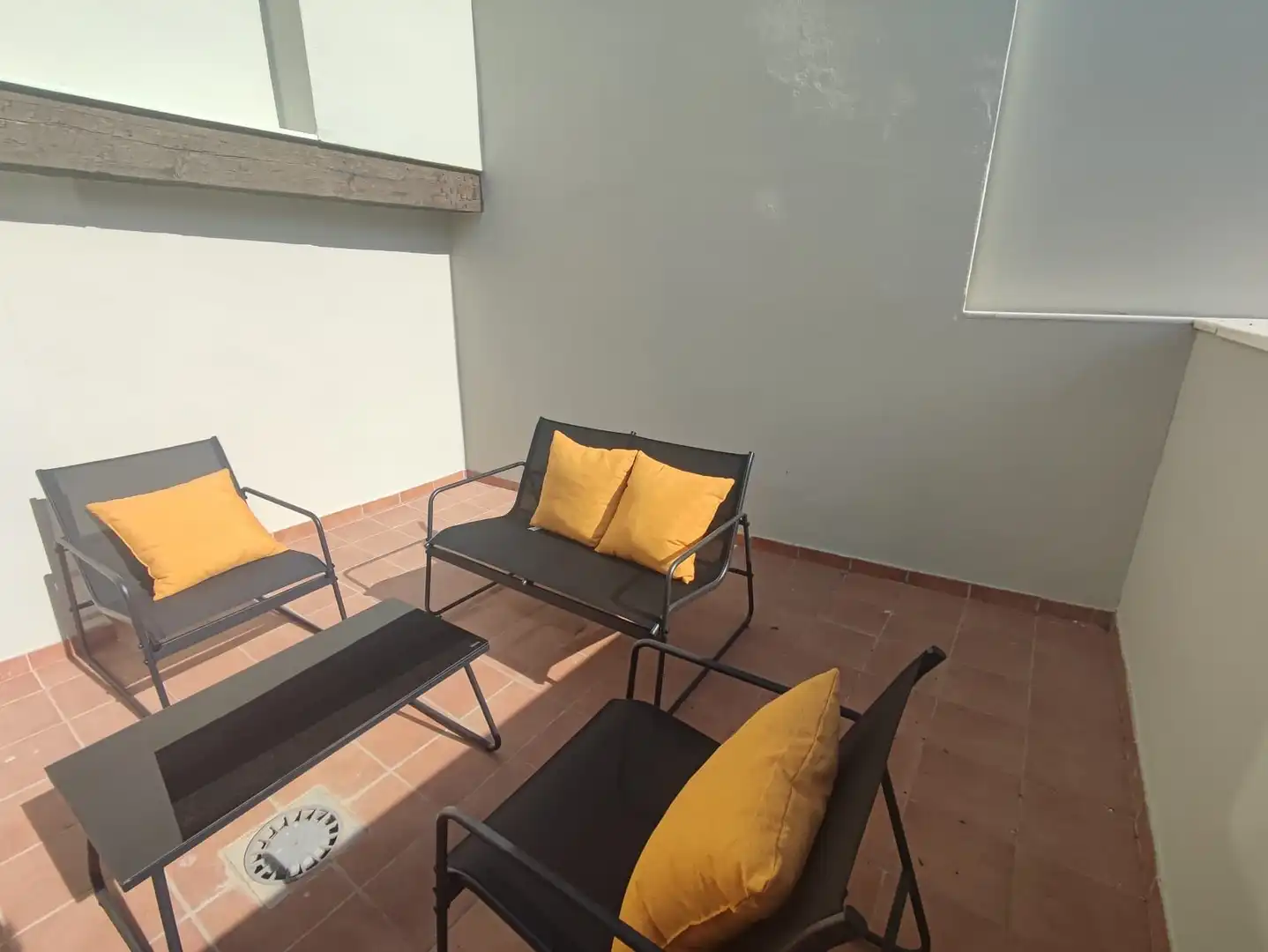 Terrasse von Loft zur Miete in Málaga mit Klimaanlage, Terrasse und Möbliert