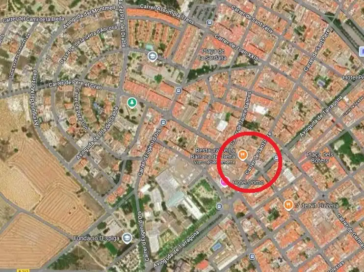 Vista exterior de Residencial en venda en Vilafranca del Penedès