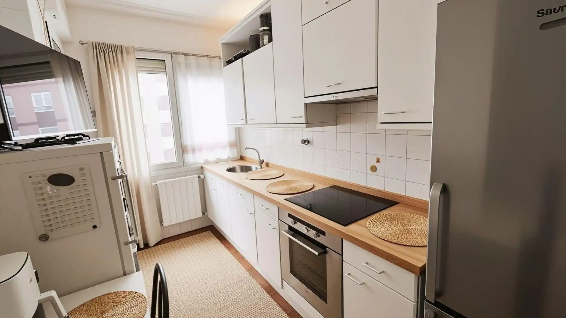 Cocina de Piso en venta en Vitoria - Gasteiz con Parquet, Terraza y Trastero