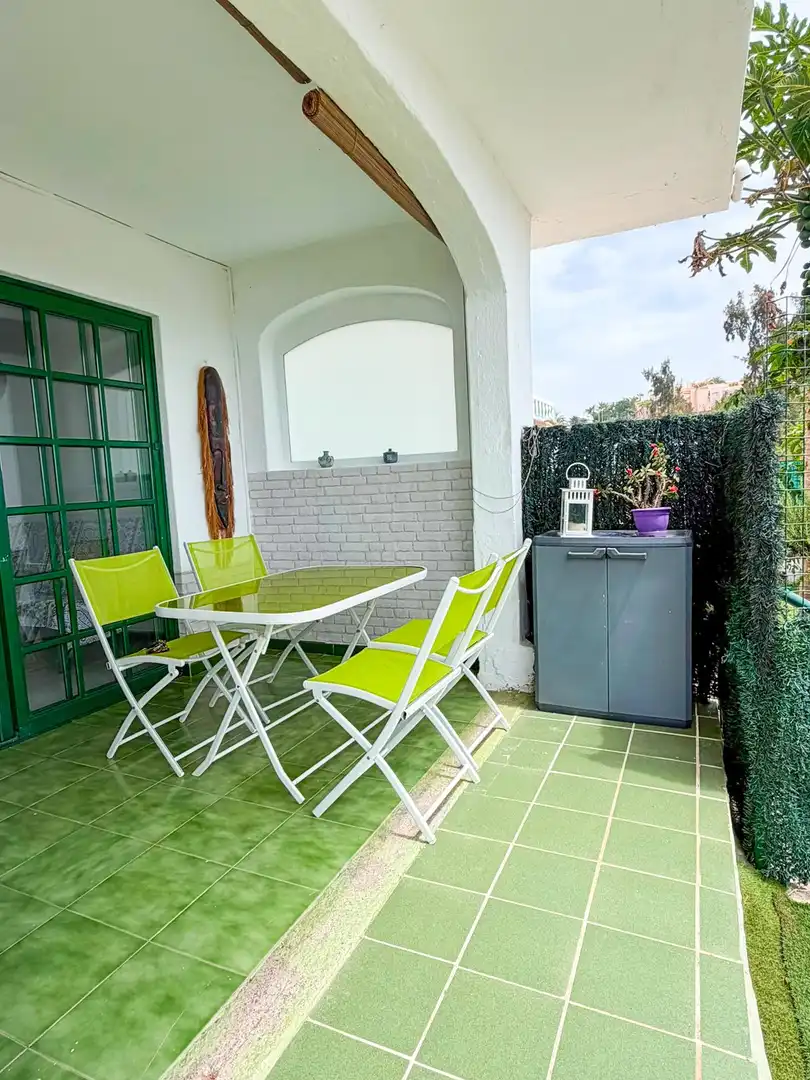 Terrassa de Casa o xalet de lloguer en San Bartolomé de Tirajana amb Aire condicionat, Calefacció i Jardí privat