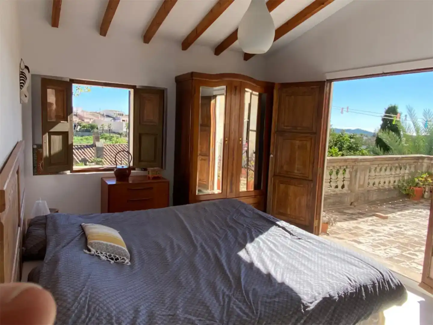 Dormitori de Casa adosada en venda en Calvià amb Aire condicionat
