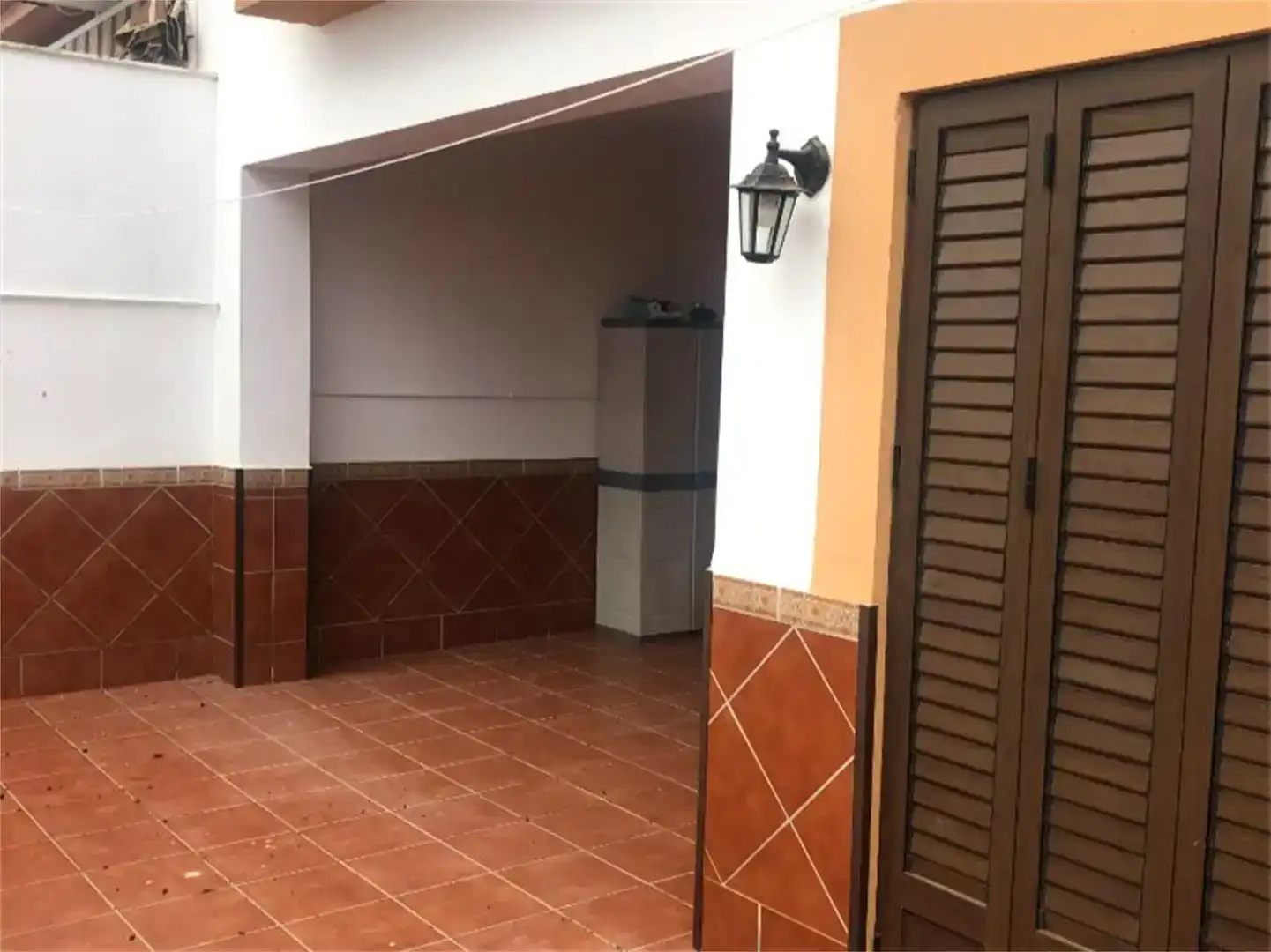 Terrassa de Casa adosada en venda en Herrera amb Aire condicionat, Traster i Moblat
