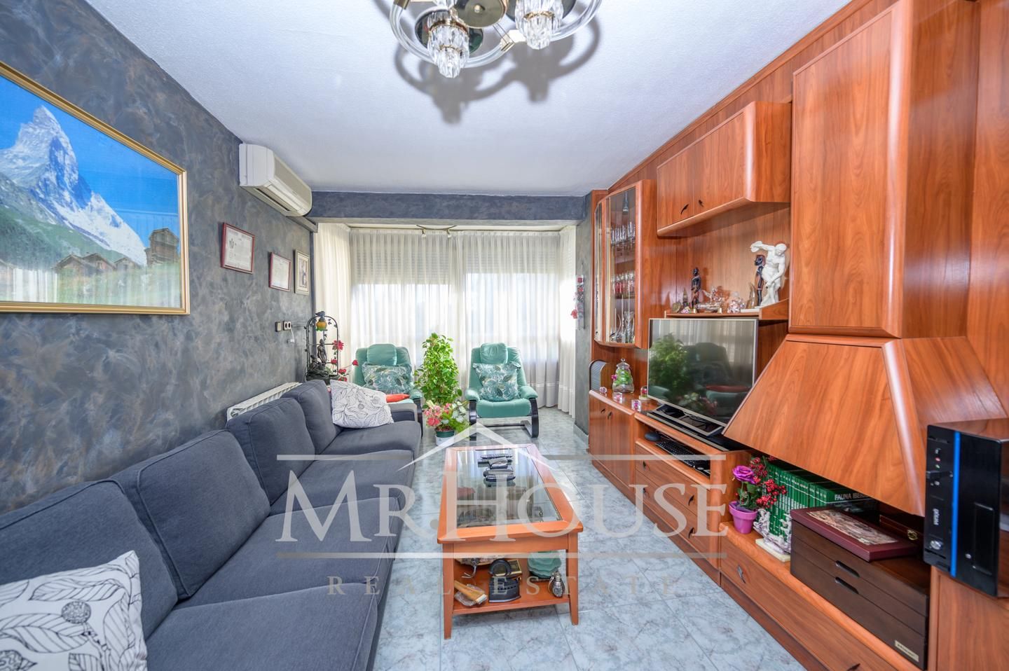 Living room of Flat for sale in Parla  with Air Conditioner, Heating and Private garden
