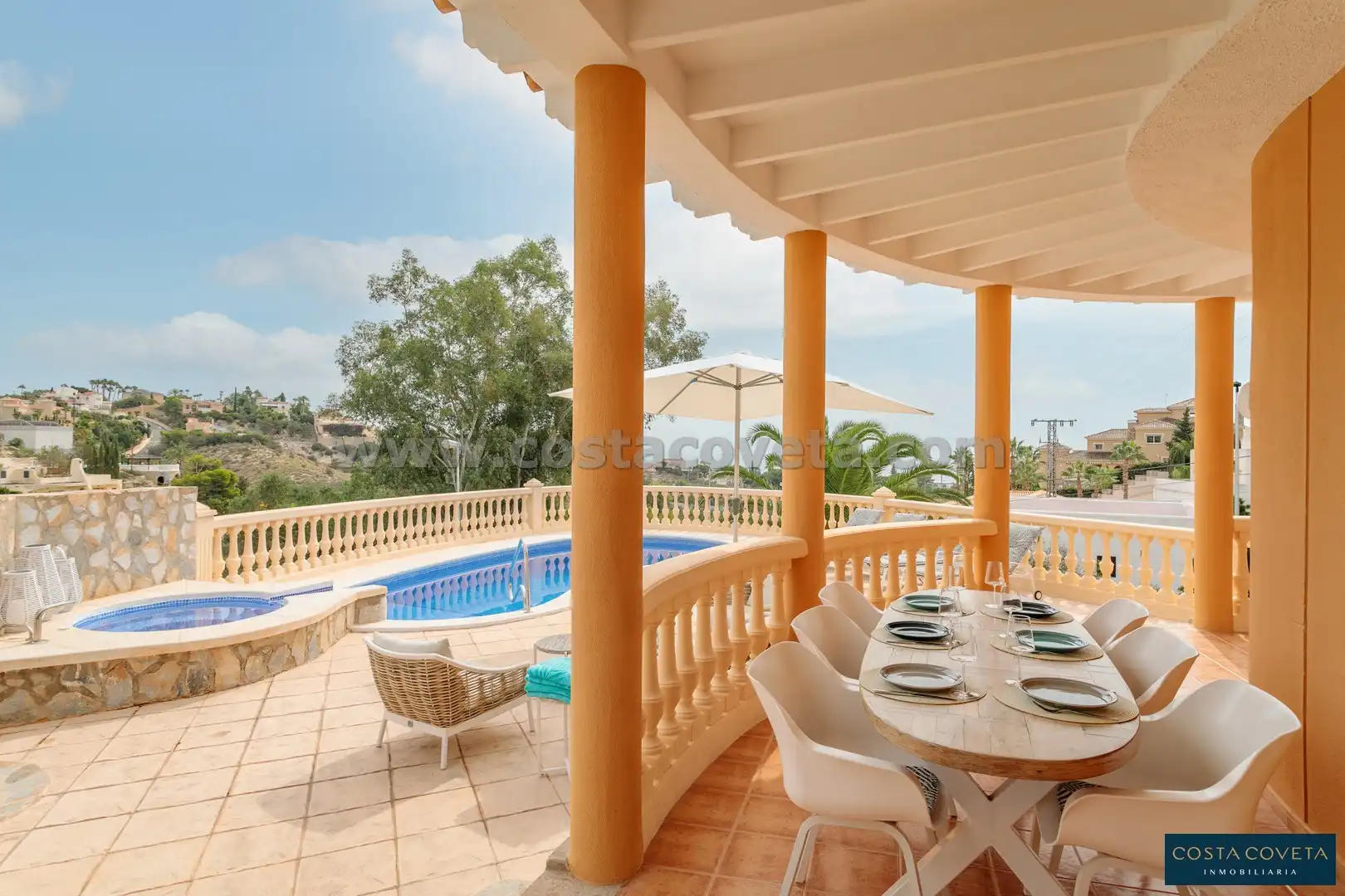 Terrace of Houses for sale in El Campello  with Air Conditioner, Private garden and Terrace