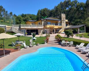 Swimming pool of House or chalet for sale in Cangas   with Heating, Terrace and Storage room