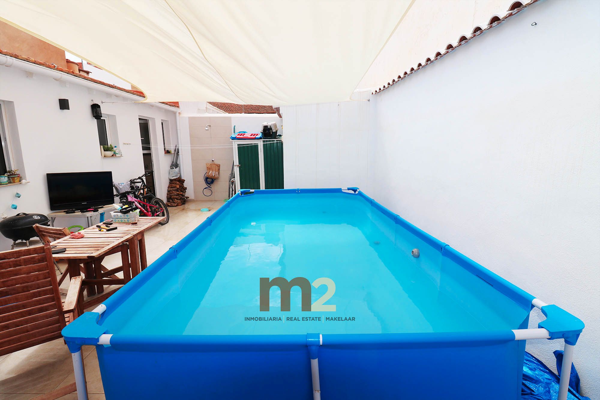 Swimming pool of House or chalet for sale in Guardamar del Segura  with Storage room, Swimming Pool and Furnished