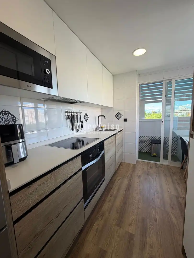 Küche von Wohnung zum Verkauf in Torrejón de Ardoz mit Klimaanlage, Heizung und Privatgarten