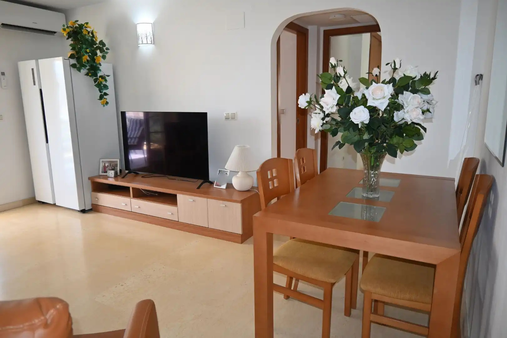 Sala d'estar de Apartament en venda en La Manga del Mar Menor amb Aire condicionat, Calefacció i Terrassa