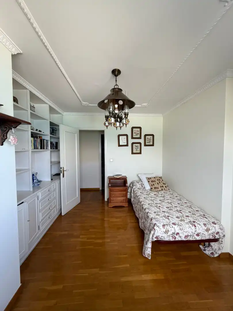 Bedroom of Flat for sale in A Coruña Capital   with Heating, Parquet flooring and Storage room