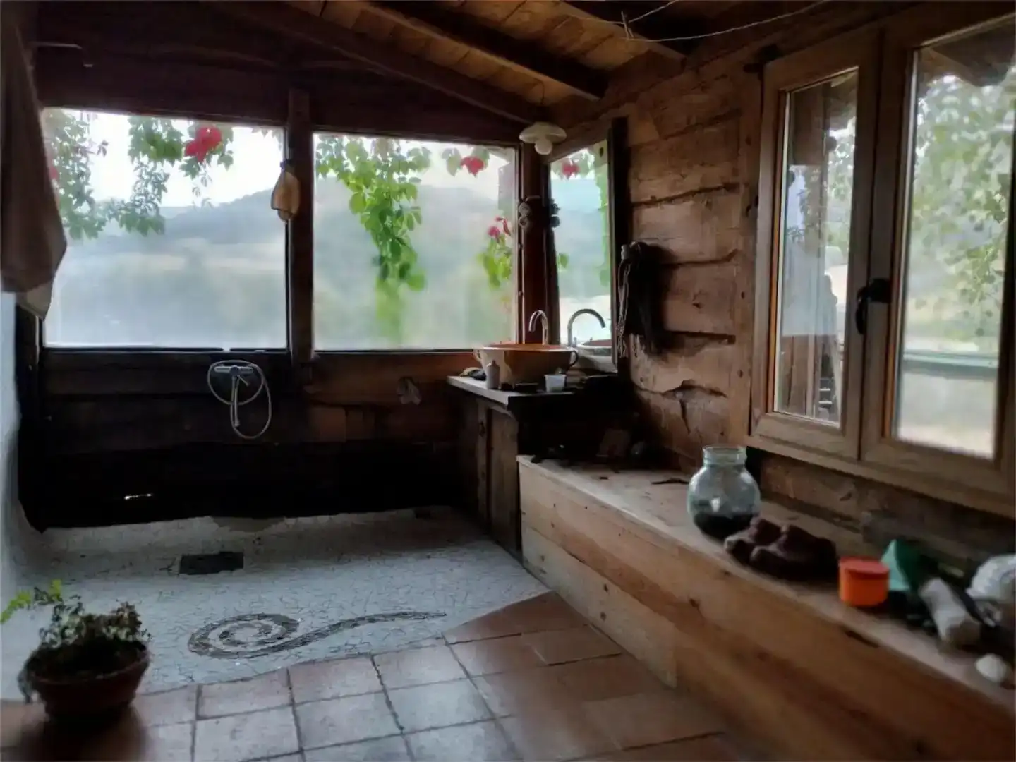 Cocina de Casa o chalet en venta en Chandrexa de Queixa con Jardín privado, Amueblado y Balcón
