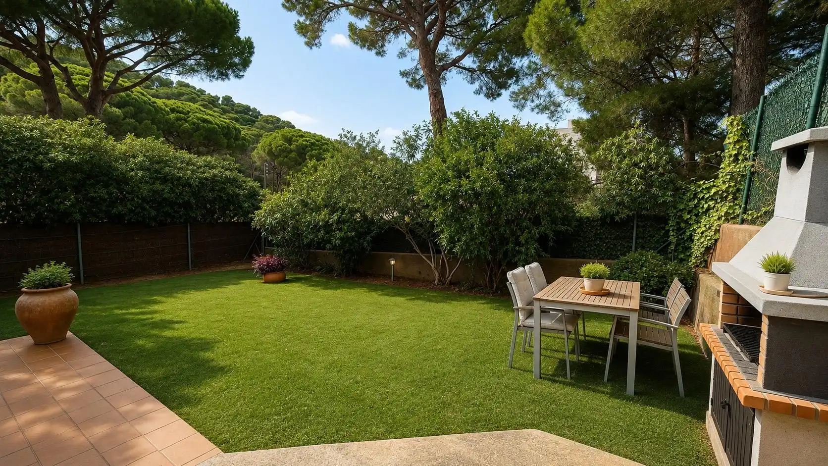 Garden of Houses for sale in Pals  with Air Conditioner, Heating and Private garden