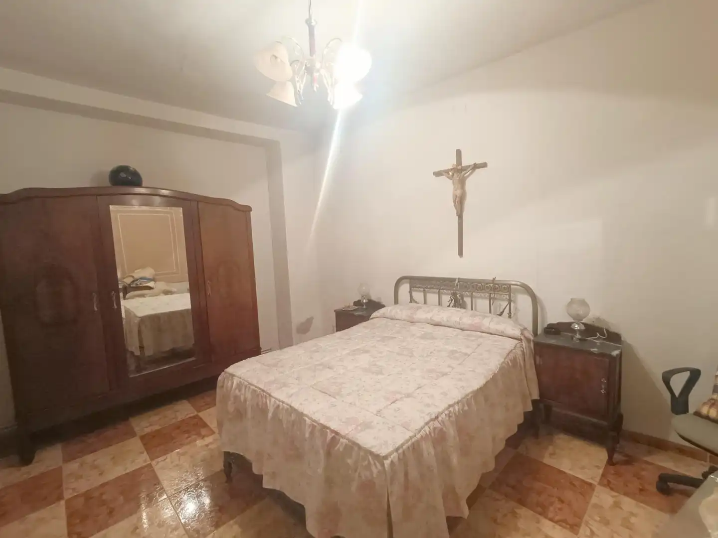 Habitación de Casa adosada en venta en Villarta de San Juan con Calefacción, Terraza y Balcón