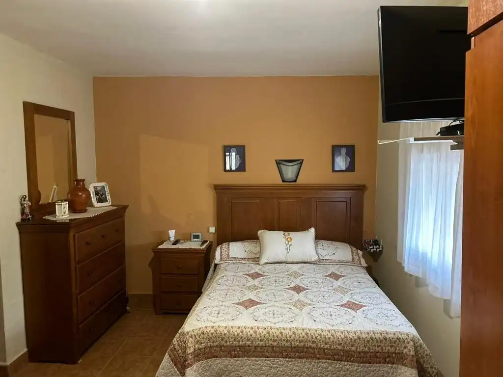 Bedroom of Houses for sale in Logrosán  with Private garden, Terrace and Swimming Pool