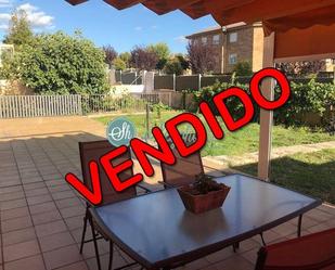 Garden of Flat for sale in Santa María la Real de Nieva  with Parquet flooring, Terrace and Storage room