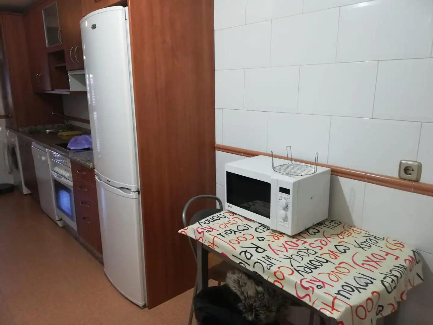 Küche von Wohnung zum Verkauf in Fuentes de Oñoro mit Heizung, Möbliert und Balkon