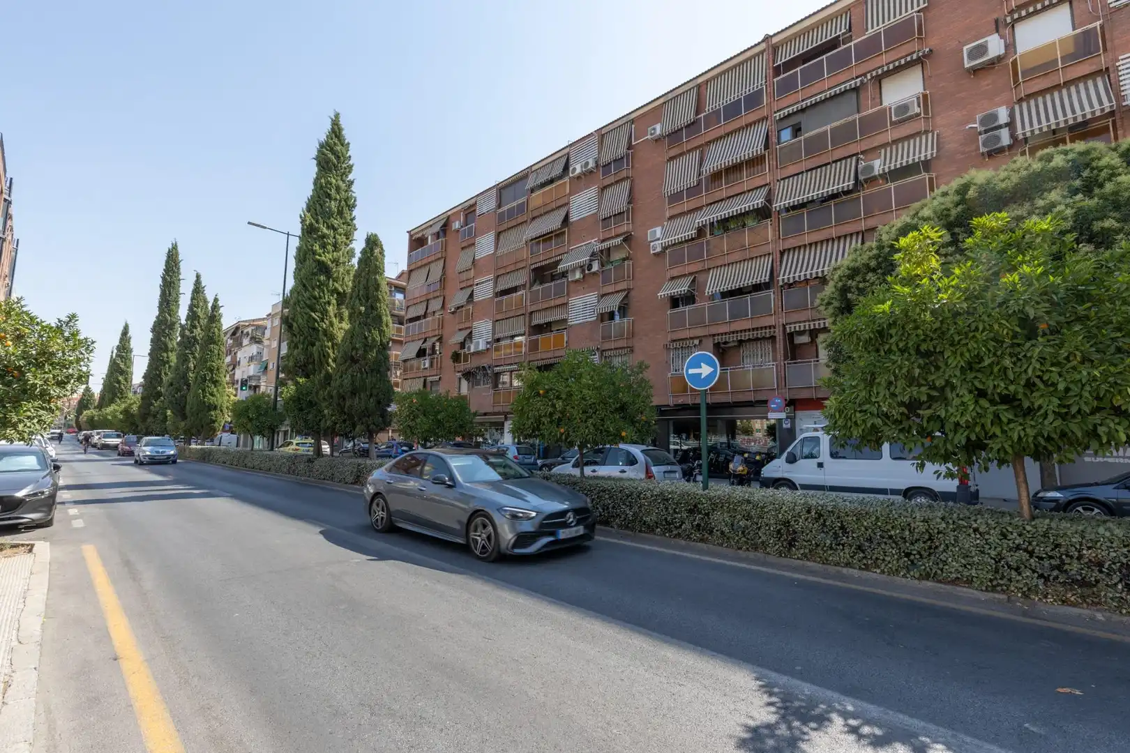 Exterior view of Flat for sale in Granada  with Air Conditioner, Terrace and Balcony