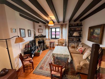 Living room of Single-family semi-detached for sale in Muros de Nalón