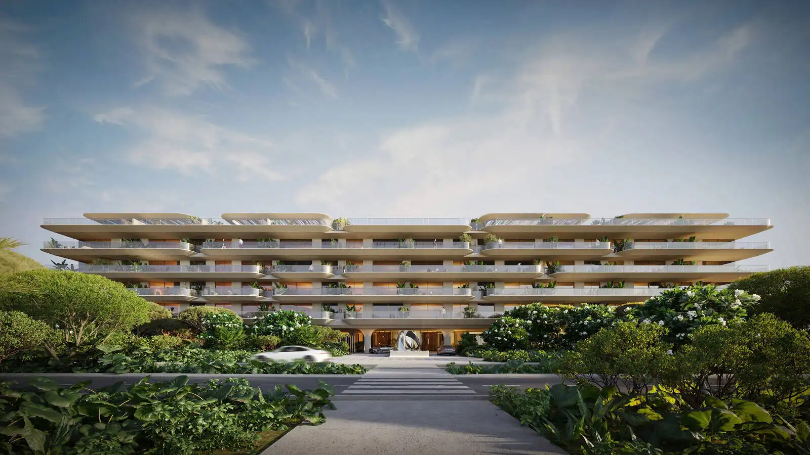 Exterior view of Apartments for sale in Estepona  with Air Conditioner, Terrace and Storage room