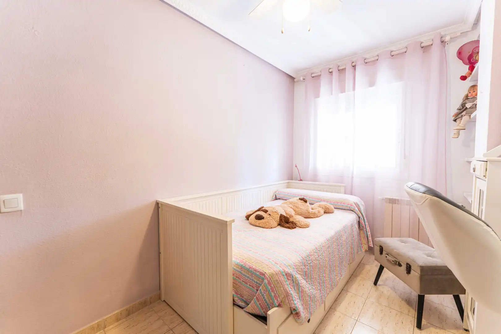 Schlafzimmer von Maisonette zum Verkauf in Fuenlabrada mit Klimaanlage, Heizung und Terrasse