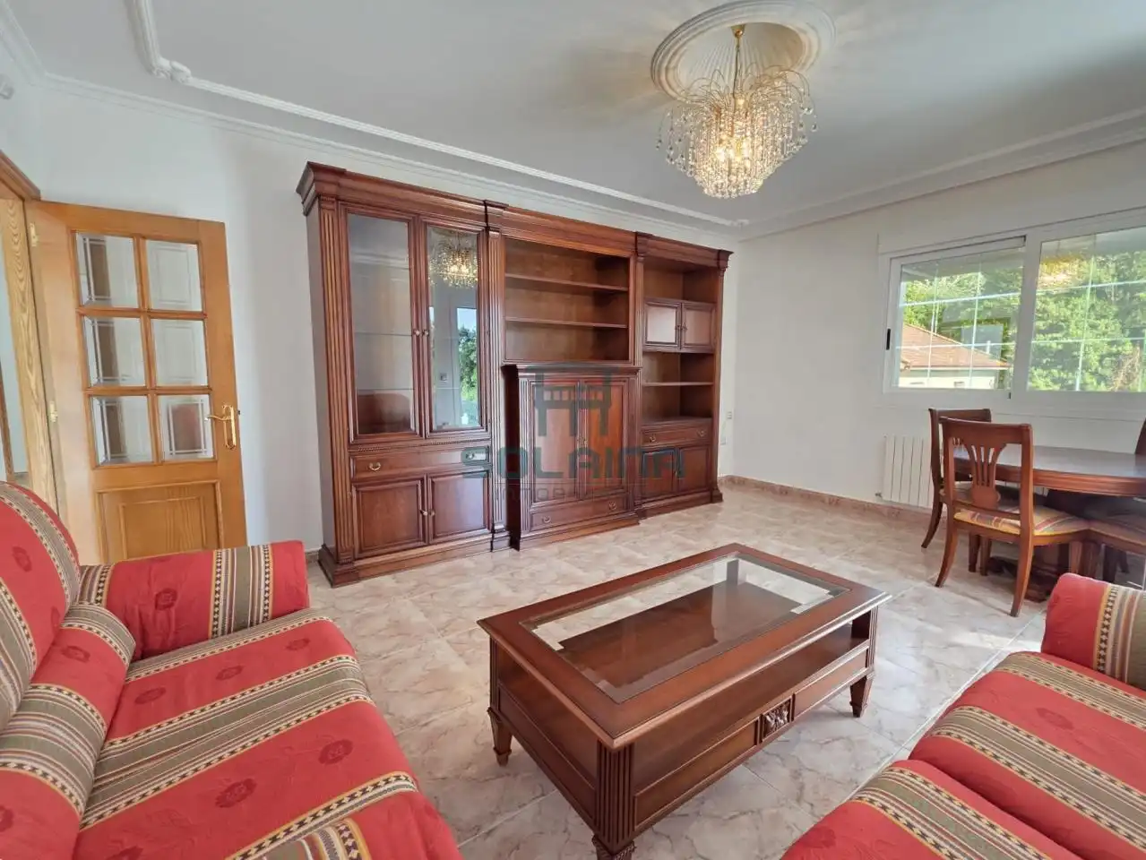 Sala de estar de Casa o chalet en venta en A Merca   con Calefacción, Jardín privado y Terraza
