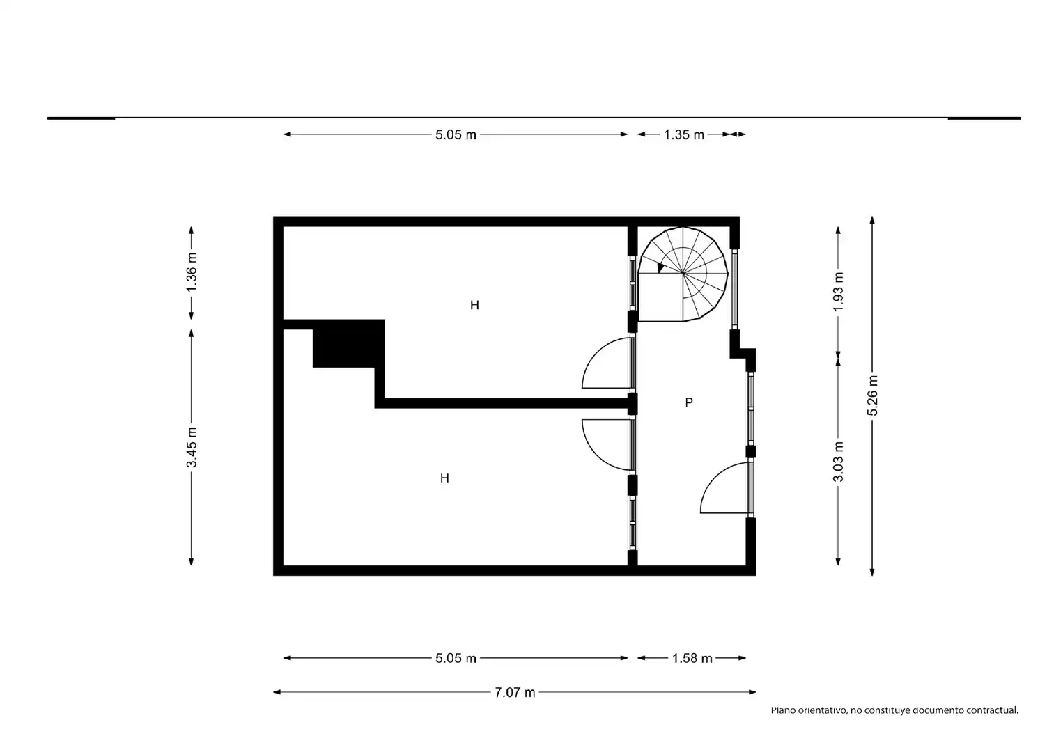 Maisonette zum Verkauf in L'Hospitalet de Llobregat mit Heizung