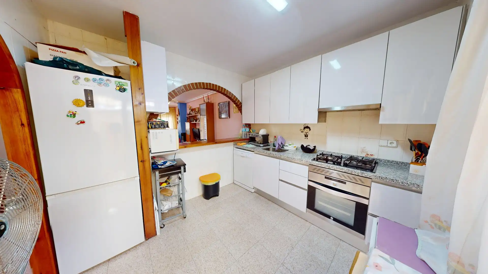 Küche von Haus oder Chalet zum Verkauf in Los Alcázares mit Klimaanlage, Terrasse und Möbliert