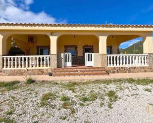 Exterior view of House or chalet for sale in Monóvar  / Monòver  with Air Conditioner, Heating and Private garden