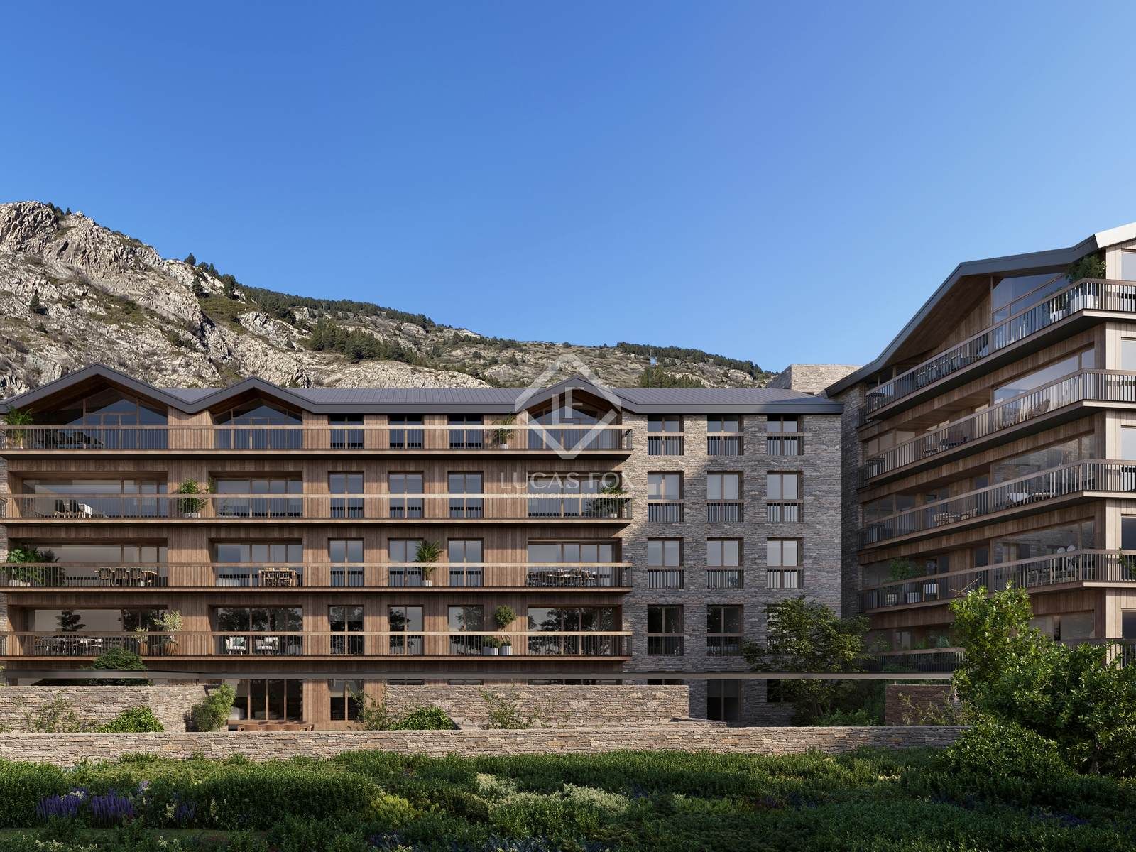 Exterior view of Flat for sale in  Madrid Capital  with Heating, Parquet flooring and Terrace