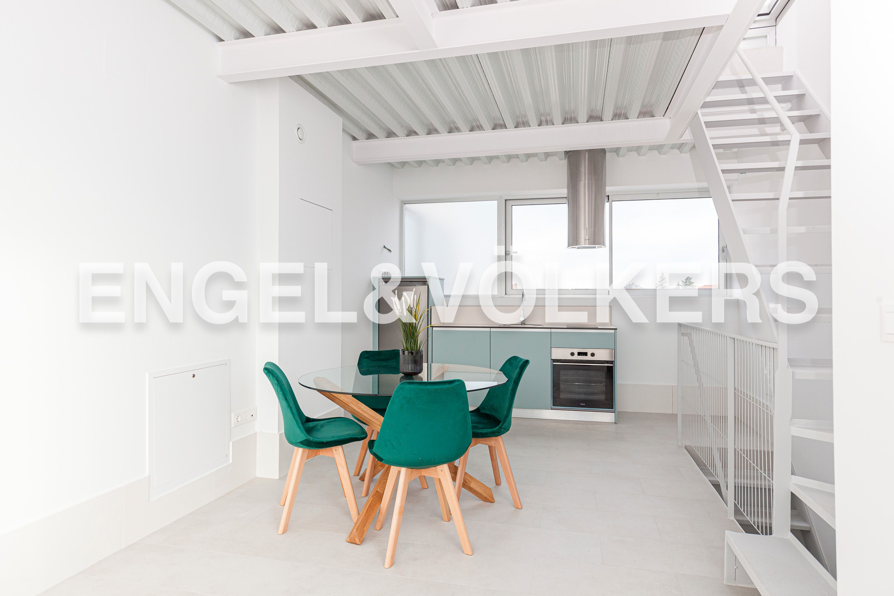 Cuina de Apartament en venda en  Madrid Capital amb Aire condicionat, Calefacció i Traster