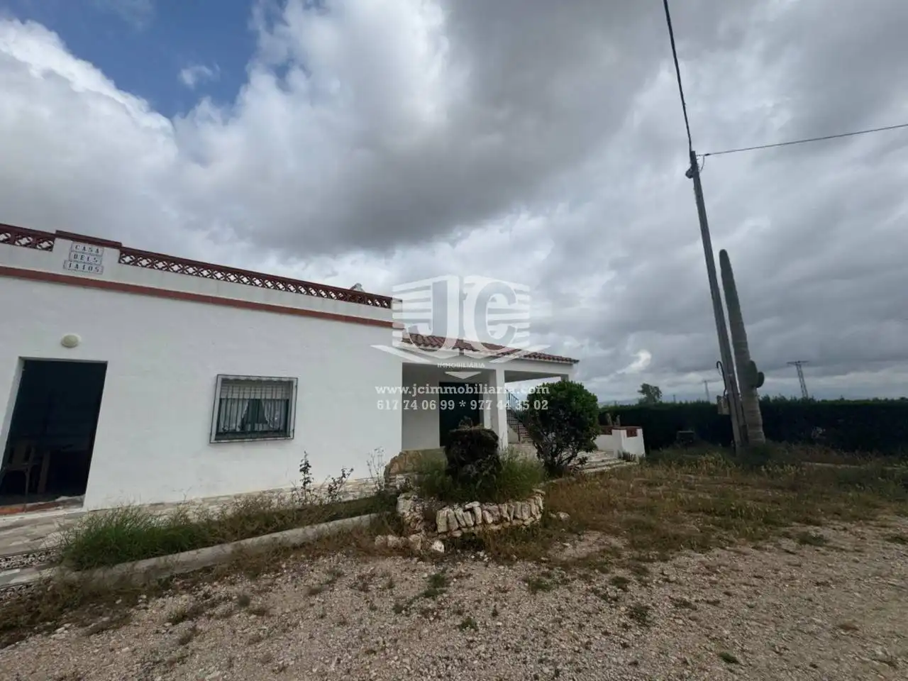 Vista exterior de Casa o chalet en venta en Amposta con Jardín privado, Terraza y Amueblado