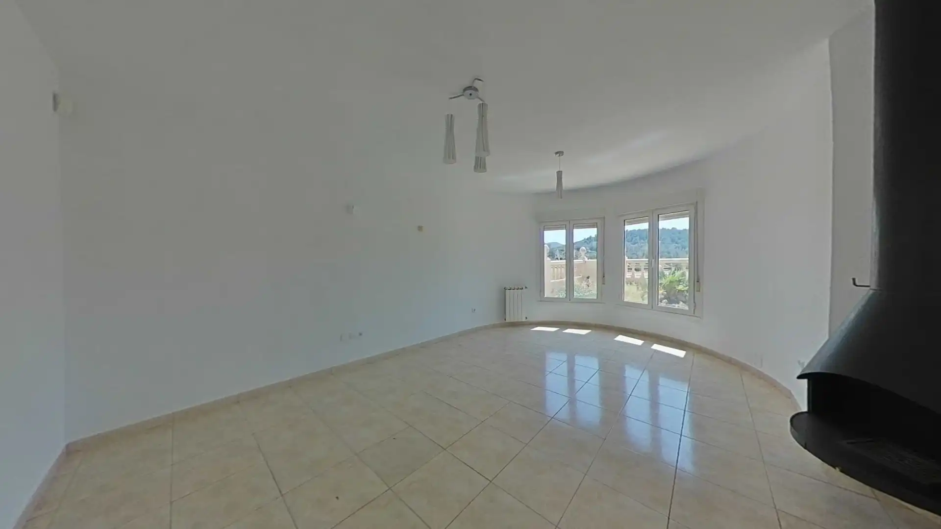 Sala de estar de Casa adosada en venta en Gata de Gorgos con Jardín privado, Terraza y Trastero