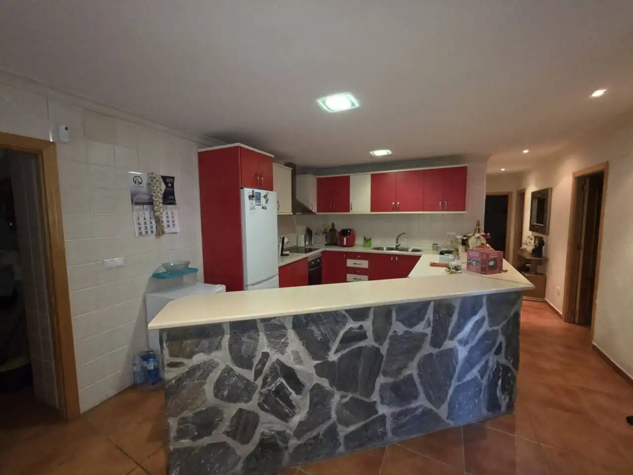 Cuina de Casa o xalet en venda en Masegoso amb Aire condicionat i Terrassa