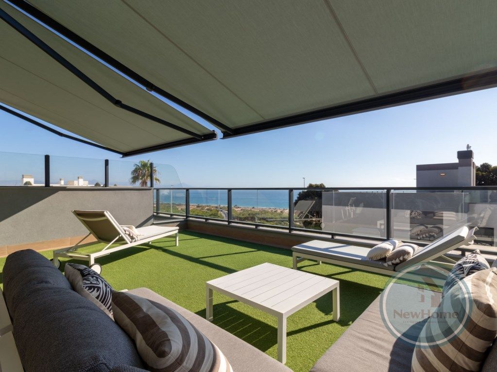 Terrace of Flat for sale in Santa Pola  with Private garden, Terrace and Community pool