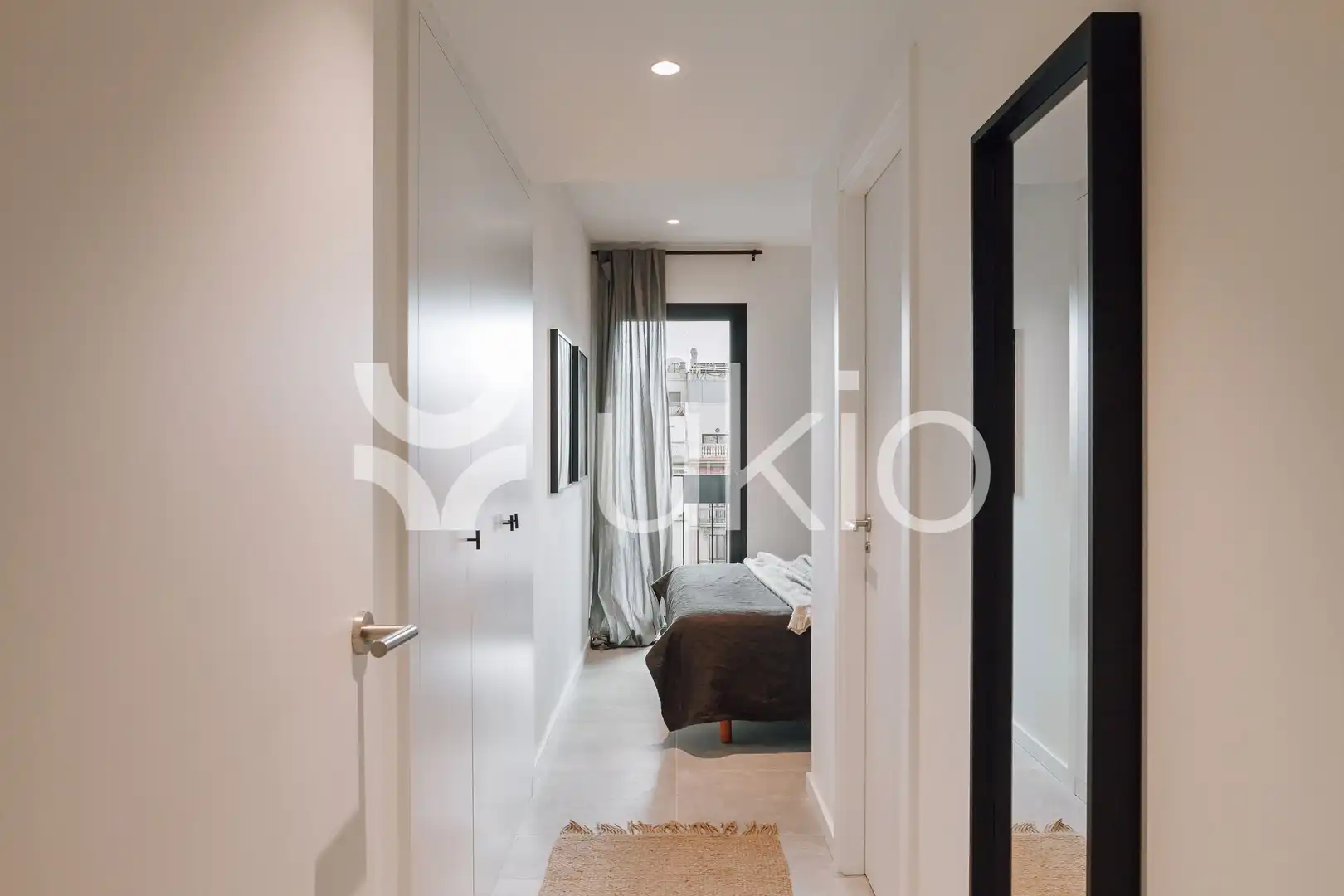 Bedroom of Apartments for rent in Barcelona  with Air Conditioner, Furnished and Oven