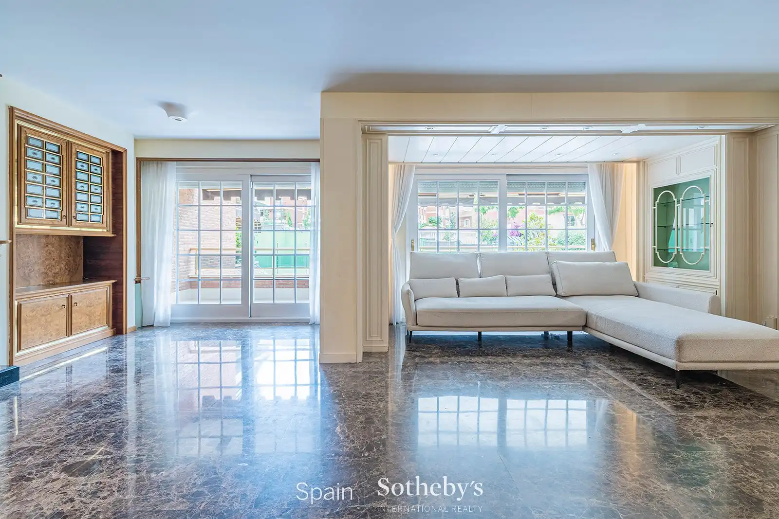 Sala de estar de Apartamento en venta en Barcelona con Aire acondicionado, Calefacción y Terraza