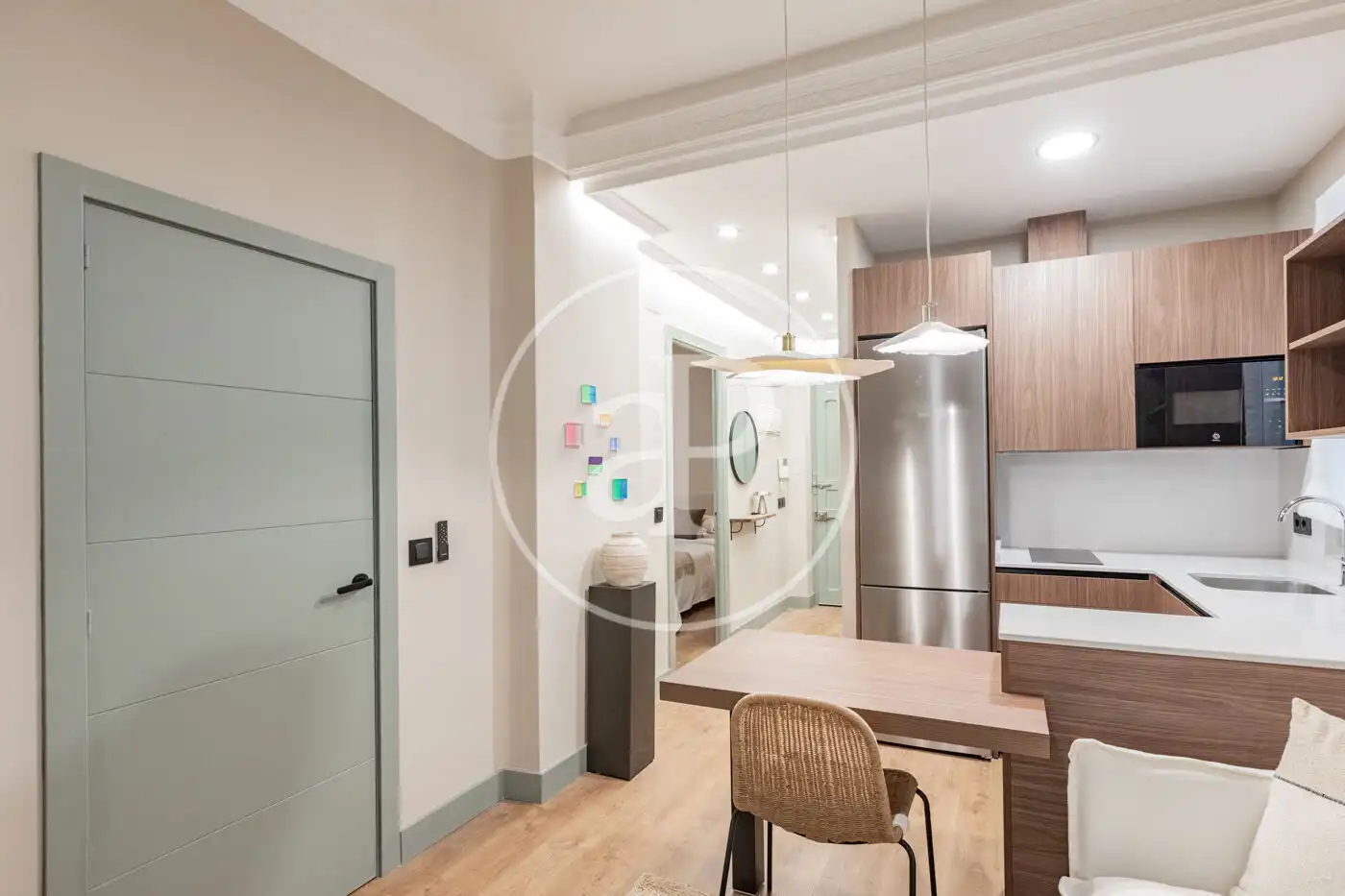 Kitchen of Flat for sale in Madrid  with Air Conditioner, Heating and Furnished
