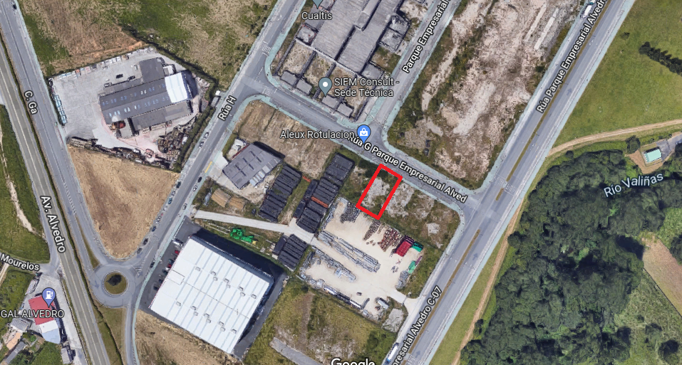 Terreno industrial en venta en Culleredo