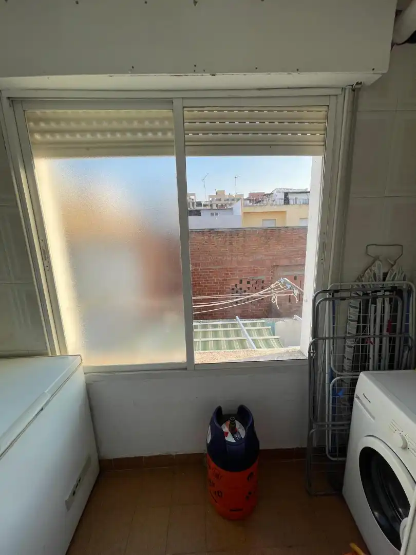 Balcony of Flat for rent in Badajoz  with Air Conditioner, Heating and Terrace