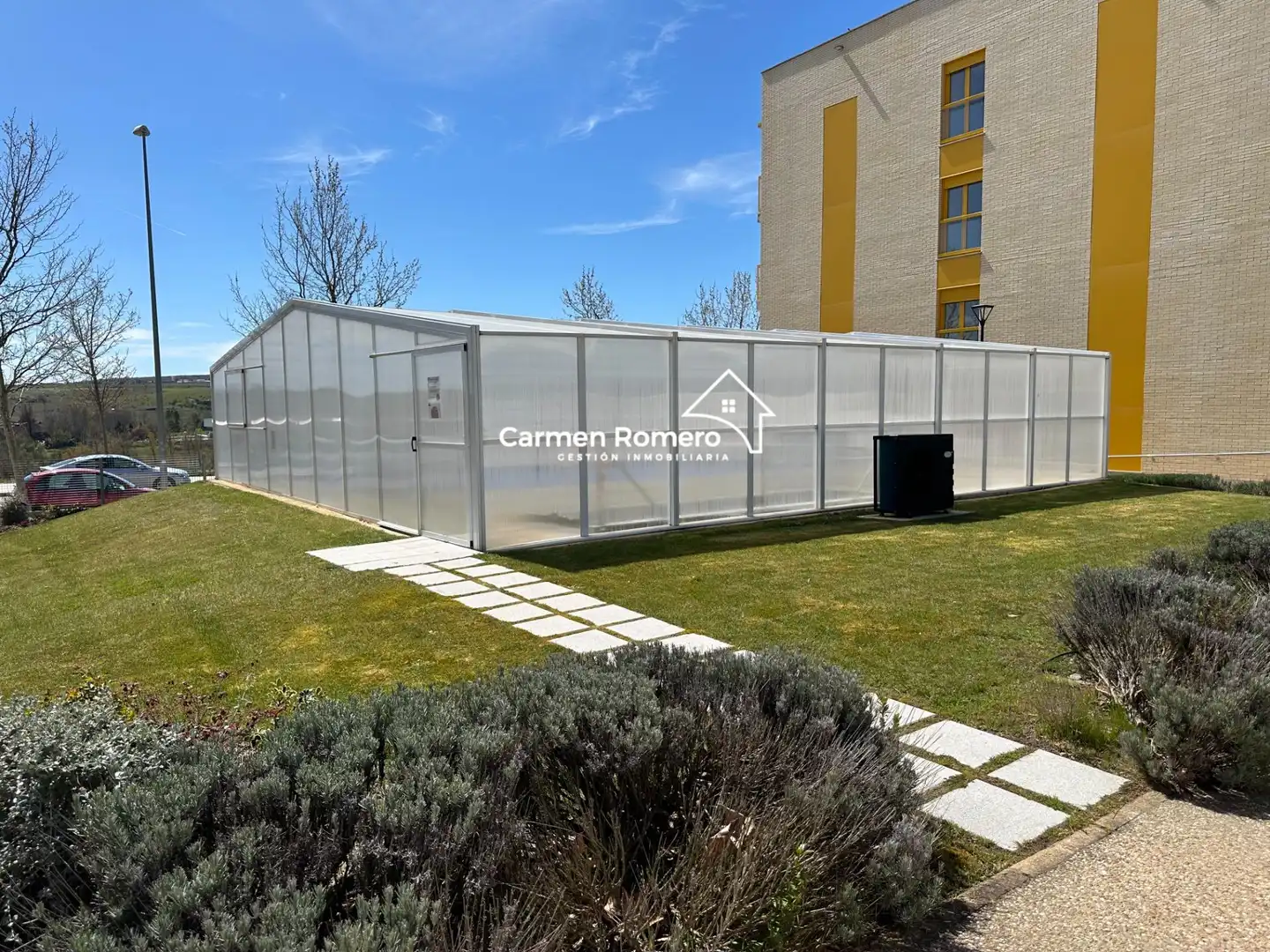 Vista exterior de Pis en venda en Salamanca amb Calefacció, Jardí privat i Traster
