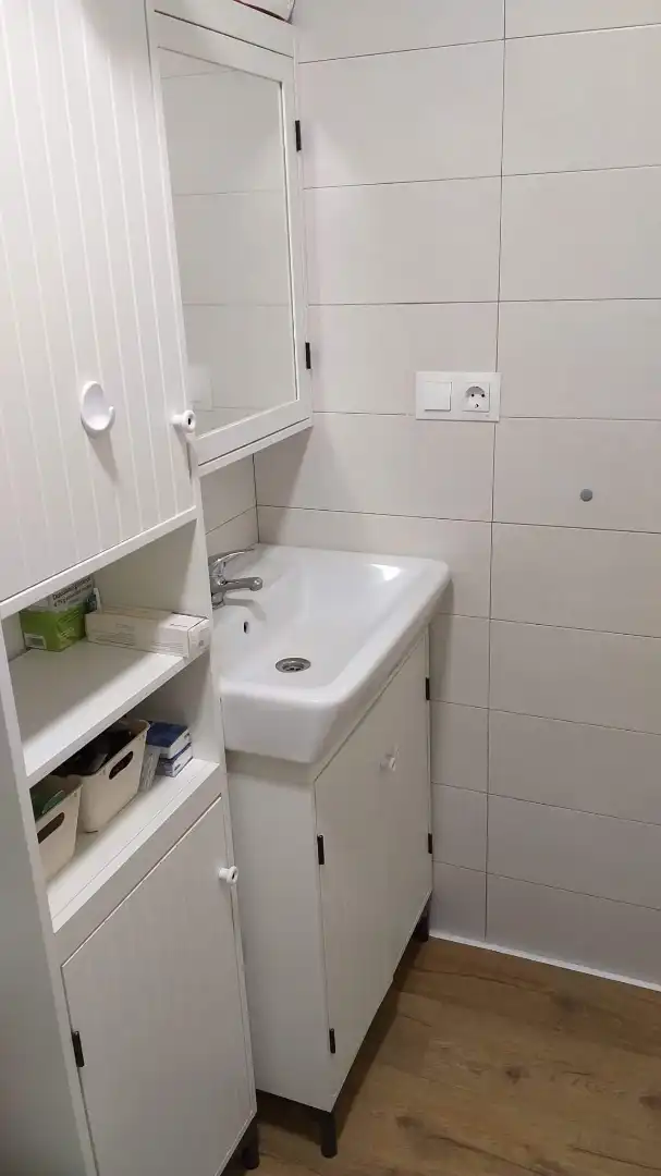 Bathroom of Flat for sale in Elche / Elx  with Air Conditioner, Heating and Parquet flooring